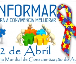 2 de Abril - Dia mundial de conscientização do autismo