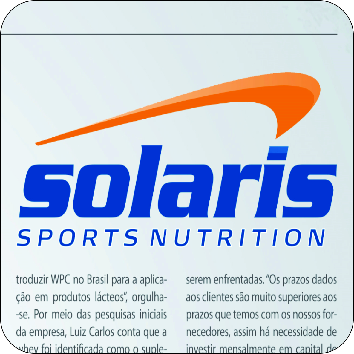 História dos Suplementos no Brasil - SOLARIS NUTRITION