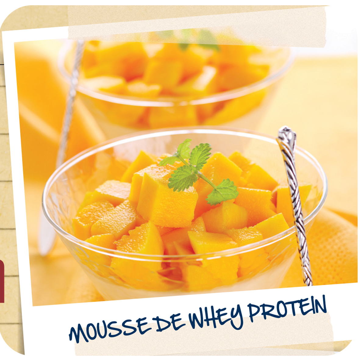 Suplementação Gourmet: Mousse de whey protein