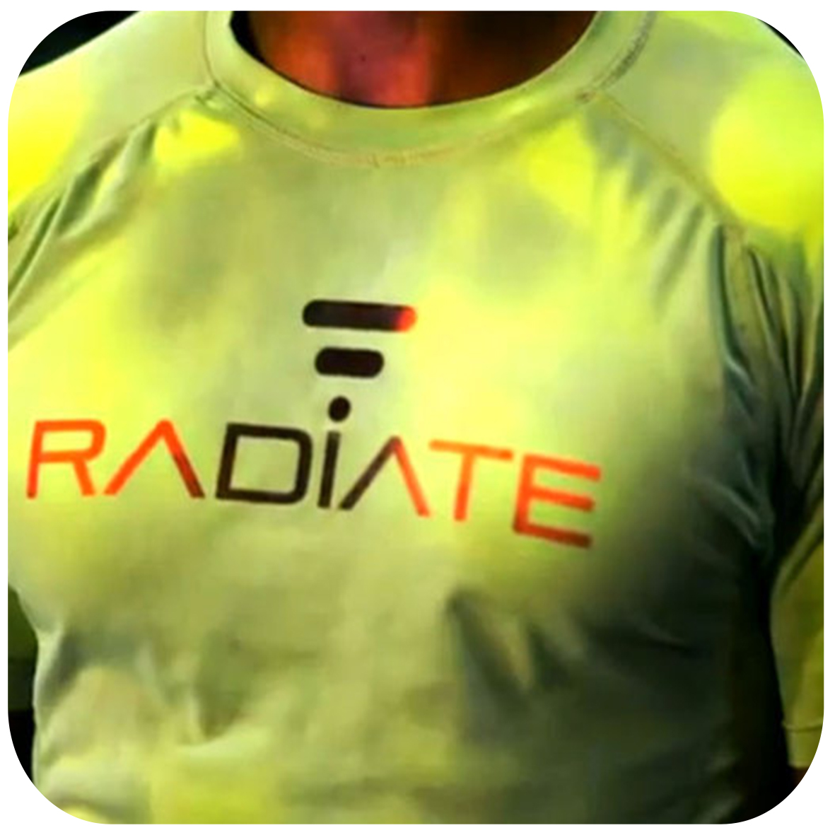 Camiseta muda de cor conforme desempenho do atleta
