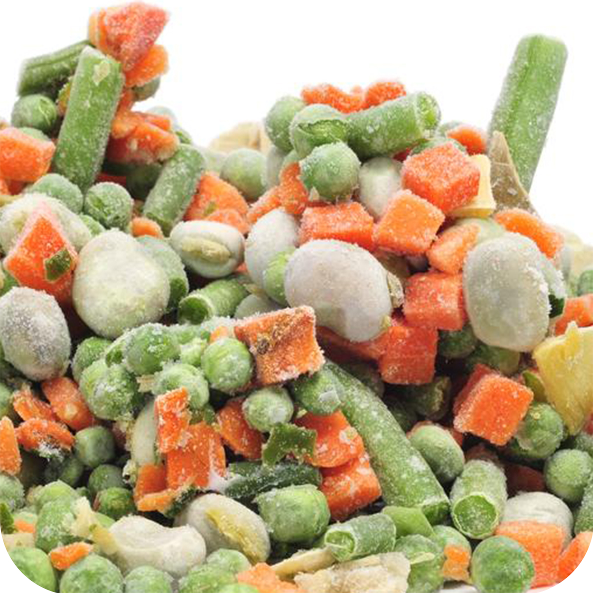 Frutas e legumes congelados podem ser mais saudáveis que frescos