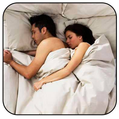 Vida de casal - sono é influenciado por quem dorme ao lado
