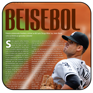 Nutrição e Esporte: Beisebol com André Rienzo