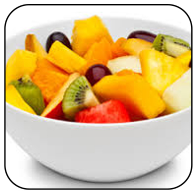 Salada de frutas é uma  excelente opção de sobremesa e combate o estresse