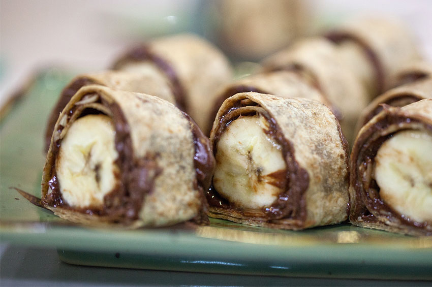 Suplementação Gourmet: Sushi com whey e pasta de amendoim