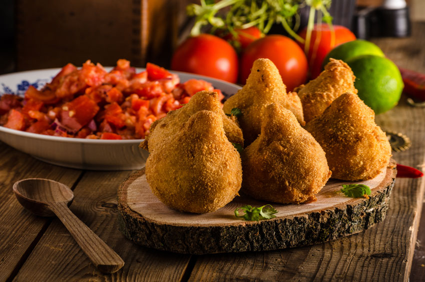 Suplementação Gourmet: Coxinha Fit