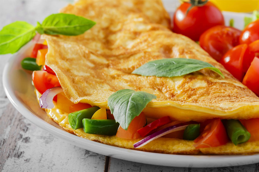 Suplementação Gourmet: Omelete Proteica Light