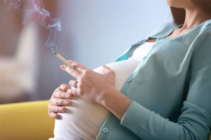 Tabagismo na gravidez: vício aumenta em 30% as chances de bebês com alterações na cavidade bucal