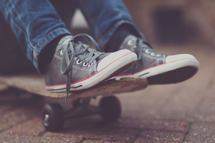 Lesões ao andar de skate