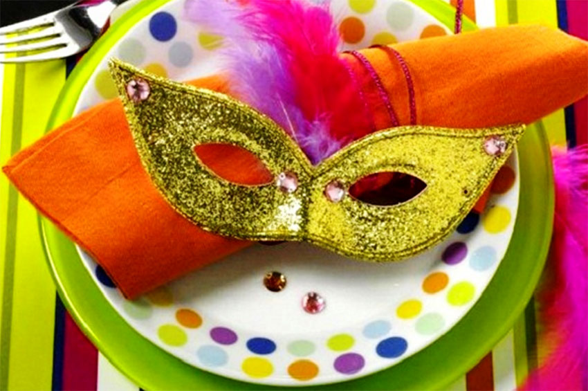 Cardápio para o pique de Carnaval