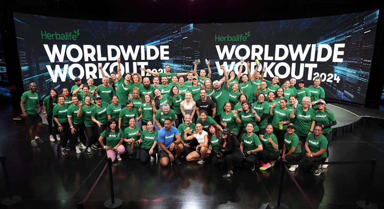 Herbalife quebra recorde do GUINNESS WORLD RECORDS™ com treino mundial