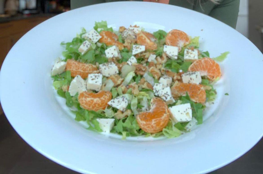 Nutricionista ensina salada fácil que vale por uma refeição completa