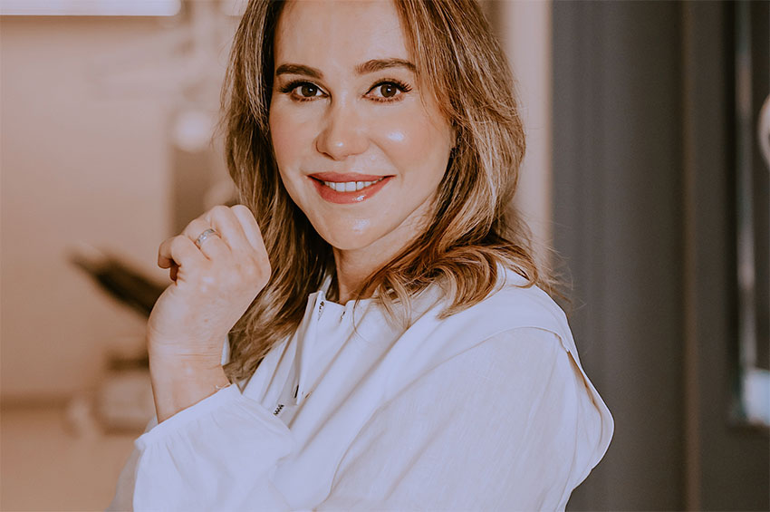 Tereza Scardua sana dúvidas sobre preenchimento labial