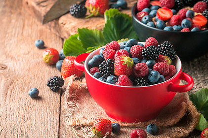 Conheça os benefícios das frutas vermelhas 