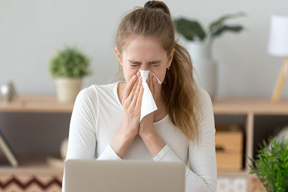 Alergia à primavera?